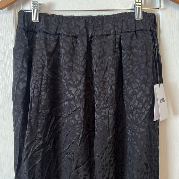 ÑNWT - LNA Jacquard jogger Pant Black Leopard - Picture 6 of 12
